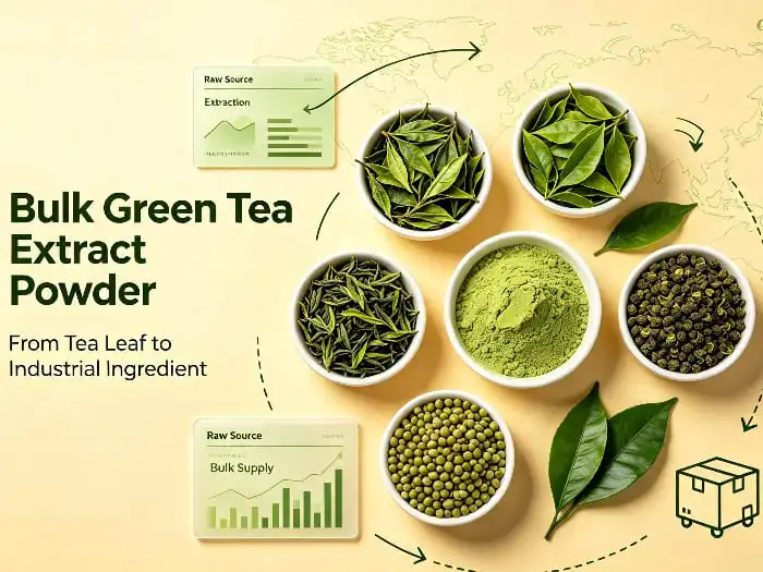 Bulk Green Tea Extract for Beverage Formulation and Functional Ingredient Supply
